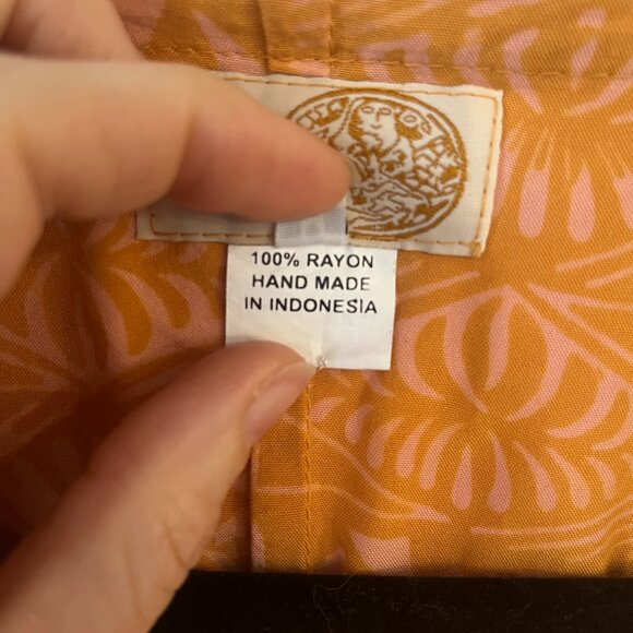 Noa Noa Short Rajah Beach cover up caftan - Picture 5 of 13